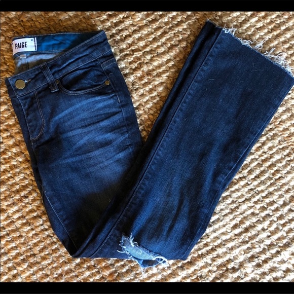 PAIGE Jeans Skyline Hartley distressed Size 25” - Picture 7 of 8